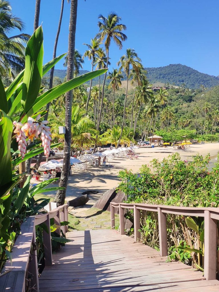 passarela praia pedra do sino em Ilhabela
